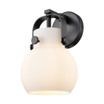 Downtown Urban One Light Wall Sconce in Matte Black (405|423-1W-BK-G410-6WH)