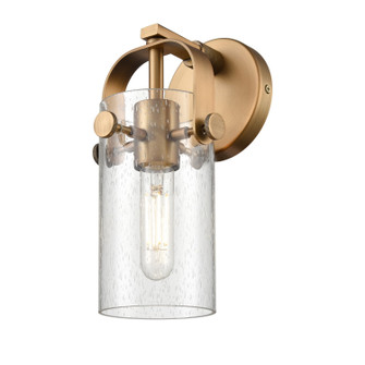 Downtown Urban One Light Wall Sconce in Brushed Brass (405|423-1W-BB-G423-7SDY)