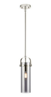 Downtown Urban One Light Pendant in Polished Nickel (405|423-1S-PN-G423-12SM)
