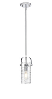 Downtown Urban One Light Pendant in Polished Chrome (405|423-1S-PC-G423-7DE)