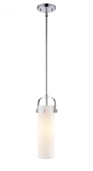 Downtown Urban LED Pendant in Polished Chrome (405|423-1S-PC-G423-12WH)