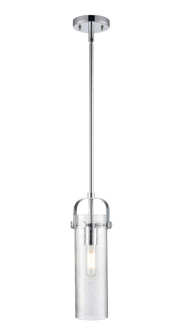 Downtown Urban One Light Pendant in Polished Chrome (405|423-1S-PC-G423-12SDY)