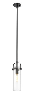 Downtown Urban LED Pendant in Matte Black (405|423-1S-BK-G423-12CL)