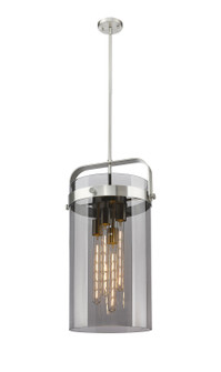 Downtown Urban Four Light Pendant in Satin Nickel (405|413-4SL-SN-G413-4S-12SM)