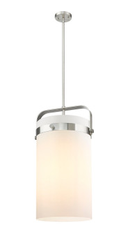 Downtown Urban Four Light Pendant in Satin Nickel (405|413-4SL-SN-G413-4S-12CL)