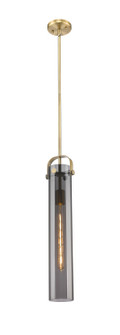 Downtown Urban LED Pendant in Brushed Brass (405|413-1SS-BB-G413-1S-4SM)