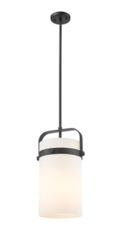 Downtown Urban One Light Mini Pendant in Matte Black (405|413-1SM-BK-G413-1S-8WH)