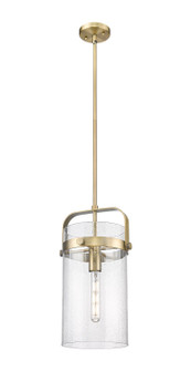 Downtown Urban LED Pendant in Brushed Brass (405|413-1SM-BB-G413-1S-8SDY)