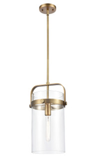 Downtown Urban LED Mini Pendant in Brushed Brass (405|413-1S-BB-8CL-LED)
