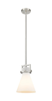 Downtown Urban LED Mini Pendant in Brushed Satin Nickel (405|411-1S-SN-8CL-LED)