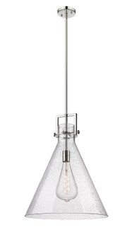 Downtown Urban One Light Pendant in Polished Nickel (405|411-1SL-PN-G411-18SDY)