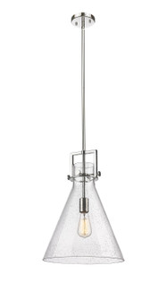 Downtown Urban One Light Pendant in Polished Nickel (405|411-1SL-PN-G411-14SDY)