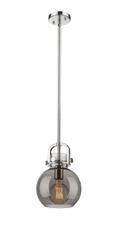 Downtown Urban One Light Mini Pendant in Polished Nickel (405|410-1SS-PN-G410-8SM)