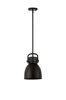 Downtown Urban One Light Mini Pendant in Matte Black (405|410-1SS-BK-M412-8BK)
