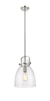 Downtown Urban One Light Mini Pendant in Polished Nickel (405|410-1SM-PN-G412-10CL)