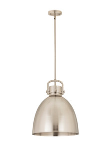Downtown Urban One Light Pendant in Satin Nickel (405|410-1SL-SN-M412-14SN)