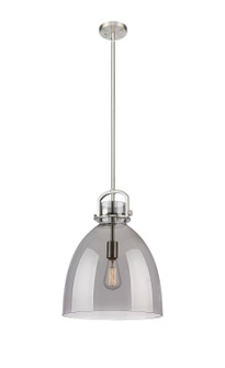 Downtown Urban One Light Pendant in Satin Nickel (405|410-1SL-SN-G412-14SM)