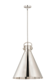 Downtown Urban One Light Pendant in Polished Nickel (405|410-1SL-PN-M411-18PN)