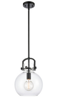 Downtown Urban LED Mini Pendant in Matte Black (405|410-1S-BK-10CL-LED)