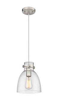 Downtown Urban One Light Pendant in Brushed Satin Nickel (405|410-1PS-SN-G412-8SDY)