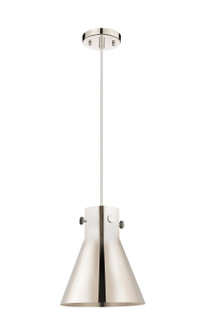 Downtown Urban One Light Pendant in Polished Nickel (405|410-1PM-PN-M411-10PN)