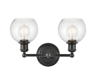 Concord Two Light Bath Vanity in Matte Black (405|341-2W-BK-G121-6)