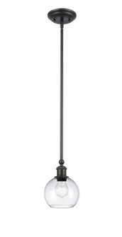 Ballston One Light Mini Pendant in Matte Black (405|341-1S-BK-G122-6)