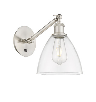 Ballston LED Wall Sconce in Brushed Satin Nickel (405|317-1W-SN-GBD-752-LED)