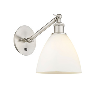 Ballston LED Wall Sconce in Brushed Satin Nickel (405|317-1W-SN-GBD-751-LED)
