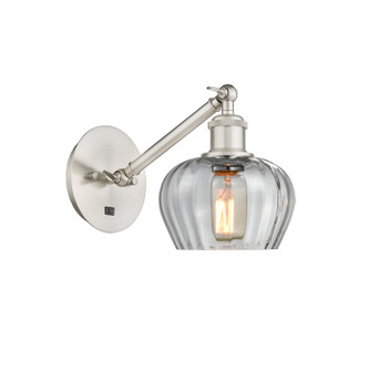 Ballston One Light Wall Sconce in Brushed Satin Nickel (405|317-1W-SN-G92)