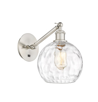 Ballston One Light Wall Sconce in Brushed Satin Nickel (405|317-1W-SN-G1215-8)