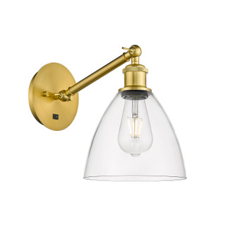 Ballston LED Wall Sconce in Satin Gold (405|317-1W-SG-GBD-752-LED)