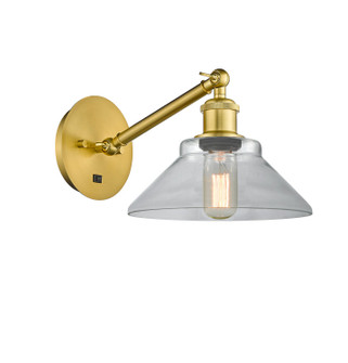 Ballston One Light Wall Sconce in Satin Gold (405|317-1W-SG-G132)