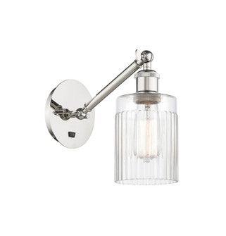 Ballston One Light Wall Sconce in Polished Nickel (405|317-1W-PN-G342)