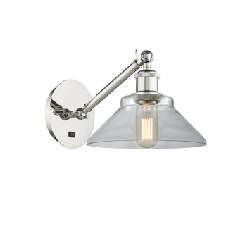 Ballston One Light Wall Sconce in Polished Nickel (405|317-1W-PN-G132)