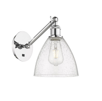 Ballston One Light Wall Sconce in Polished Chrome (405|317-1W-PC-GBD-754)