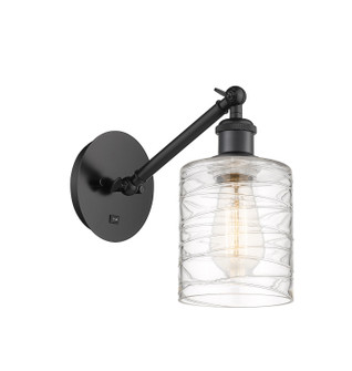 Ballston One Light Wall Sconce in Matte Black (405|317-1W-BK-G1113)