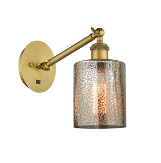 Ballston One Light Wall Sconce in Brushed Brass (405|317-1W-BB-G116)