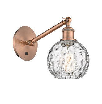 Ballston One Light Wall Sconce in Antique Copper (405|317-1W-AC-G1215-6)