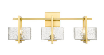 LED Bath Vanity in Satin Gold (405|312-3W-SG-CL-LED)