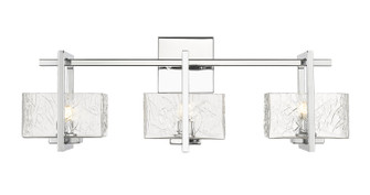 Auralume Three Light Bath Vanity in Polished Chrome (405|312-3W-PC-CL)