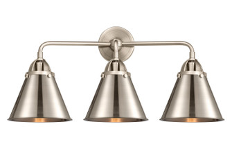 Nouveau 2 LED Bath Vanity in Brushed Satin Nickel (405|288-3W-SN-M13-BK-LED)