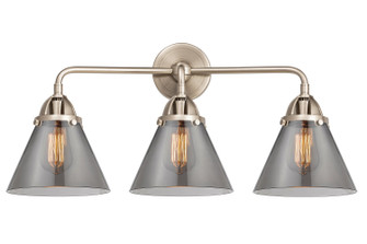 Nouveau 2 LED Bath Vanity in Brushed Satin Nickel (405|288-3W-SN-G43-LED)