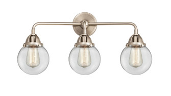 Nouveau 2 LED Bath Vanity in Brushed Satin Nickel (405|288-3W-SN-G202-6-LED)