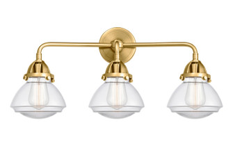 Nouveau 2 LED Bath Vanity in Satin Gold (405|288-3W-SG-G322-LED)