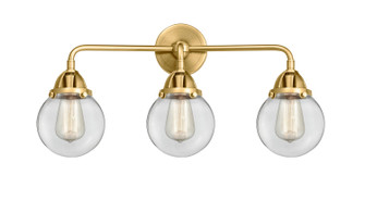 Nouveau 2 LED Bath Vanity in Satin Gold (405|288-3W-SG-G202-6-LED)