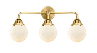Nouveau 2 LED Bath Vanity in Satin Gold (405|288-3W-SG-G201-6-LED)