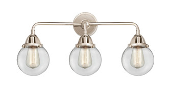 Nouveau 2 LED Bath Vanity in Polished Nickel (405|288-3W-PN-G202-6-LED)