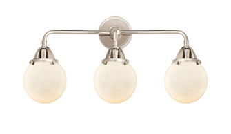 Nouveau 2 LED Bath Vanity in Polished Nickel (405|288-3W-PN-G201-6-LED)