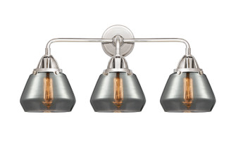 Nouveau 2 Three Light Bath Vanity in Polished Chrome (405|288-3W-PC-G173)